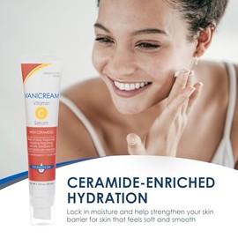 Vanicream Vitamin C Serum - Free of Dyes, Fragrance, Masking Fragrance, Lanolin, Parabens & Formaldehyde Releasers - For Sensitive Skin - 1.2 Fl Oz