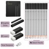 Mr. Pen- Sketch Pencils for Drawing, 19 Pcs, With Graphite