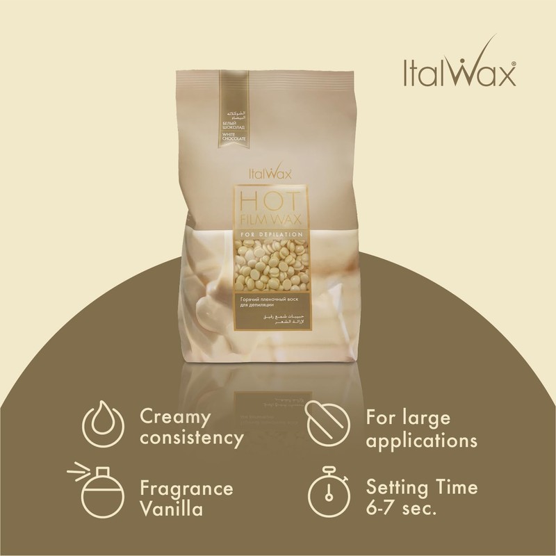 Italwax Film Wax Cioccolato Bianco 1kg