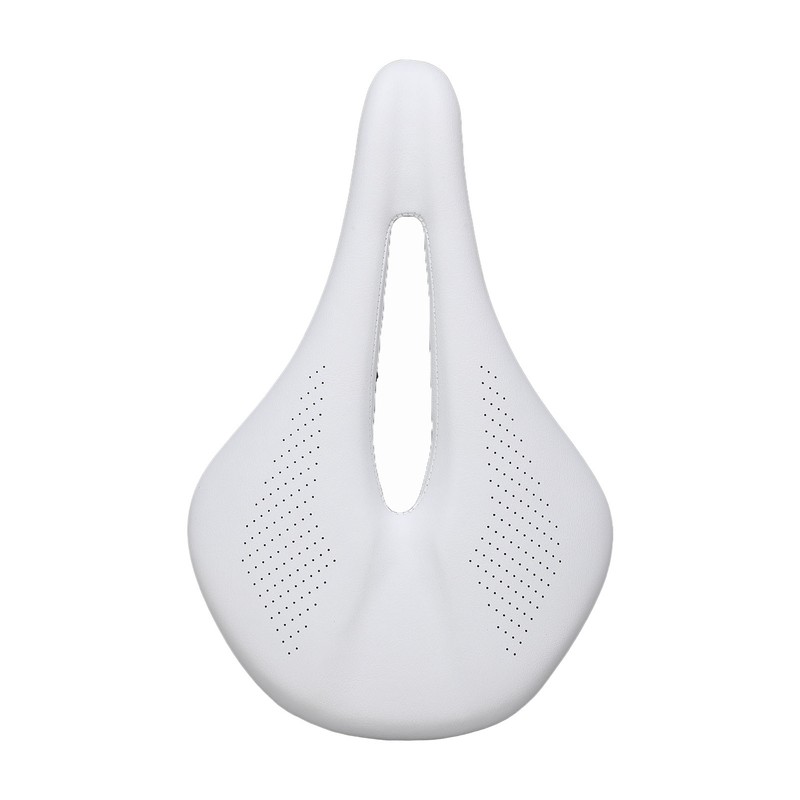 155mm Widen Carbon Fiber Leather Bicycle Saddle Cushion Hollow Cycling