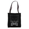 Wireframe Semi-trailer Tote Bag