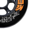 K2 Skates Bolt 90mm 85A 4-Wheel Pack - Black -