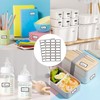 STARLIBOO Removable Labels, Blank Freezer Labels for Food Containers, 1x2