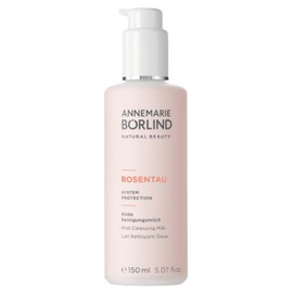 Gentle Facial Cleanser for Dry Skin, 150ml, Natural Vegan Hydrating Cleansing Milk Face Wash - ROSENTAU by ANNEMARIE BORLIND (Step 1 of 5)