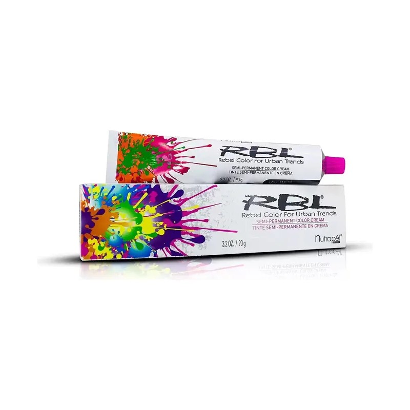 Tinte Semi-permanente Violeta Electrico Rbl Nutrapel 90 G Violeta Electrico