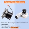 Criditpid Replacement PU-076002B Combustion Exhaust Blower Motor for Englander 25-PDVC,