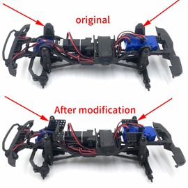 Runup RC Shock Absorber Holder Multiple Installation Positions Damper RC Car Shock Absorber Mount for TRX4M Defender 1/18 RC Crawler Upgrades