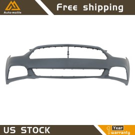 Cubierta de parachoques delantero imprimada superior FO1000704 para Ford Mustang 2015 2016 2017