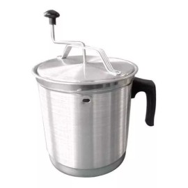 Alpro Olla Palomera Aluminio Alpro Tapa Cristal 18 X 18 Cm Color Plata