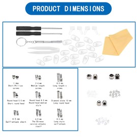 JCUGSBS Set of 1000, M3, M4, M5, M6 Cylinder Screws with Hexagon Socket Screw with Nuts and Washers, Stainless Steel Threaded Screws Assortment Set