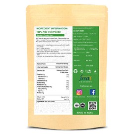 Herbs Botanica Aloe Vera Powder Organic Powder for Hair Growth Root Ayurvedic Dried Aloe Vera Powder 5.3oz | 150g Pack | Aloe Barbadensis | Vegan | GMP Certified | NO GMO