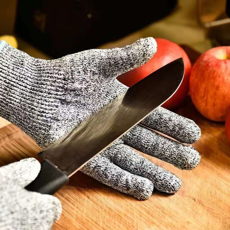 Cut Resistant Gloves - Grade 5 Food Grade HPPE Material,