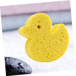 minkissy Cartoon Duck Shaped Bath Sponge Cartoon Bath Sponge Cartoon Shower Sponge Foam Sea Sponge Cleaning Scrubber Back Scrubber Sponge Duck Sponges Loofah Baby Take a Bath Tub