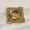 Antikas - Detailed Door Handle Brass Rosette for the Lever Beautifully Decorated