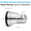 Hibbent 2 Pack Vacuum Suction Cup Shower Head Holder, Removable