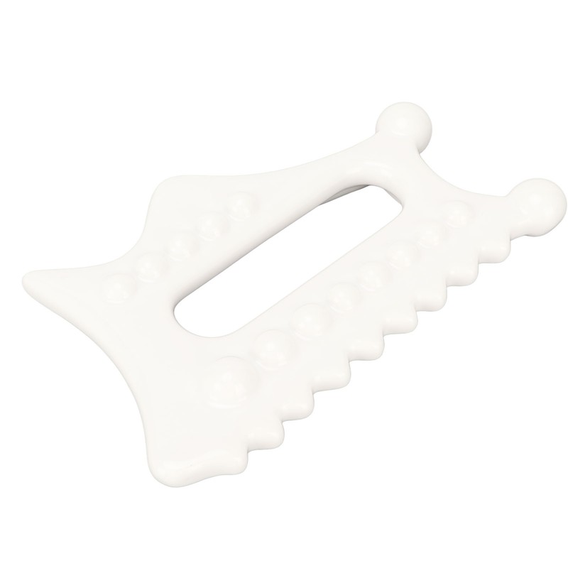 Facial Gua Sha Tool Men Women Ceramic Lymphatic Drainage Trigger