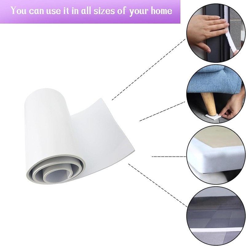 Saim Foam Padding Adhesive, Closed Cell Foam Sheet Roll 72x17x1/4Inch-