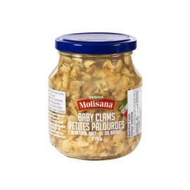 Regina Molisana Baby Clams, Glass Jar, 270 Grams