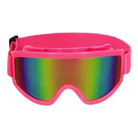 Boland - Ski goggles for costume and party, stylish glasses for festival, carnival or apres ski theme party, neon pink