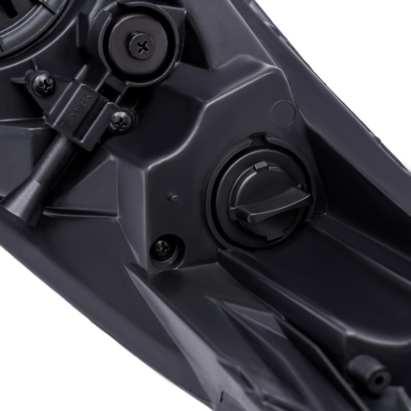 CRYBY Headlights Fit for Hyundai Elantra 2011-2013, Halogen Headlamps Left