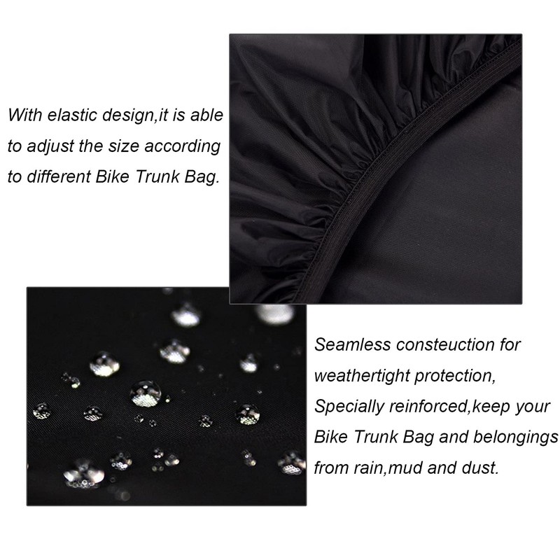 VAOLOAV 80L a 100L - Soporte trasero para bicicleta, cubierta