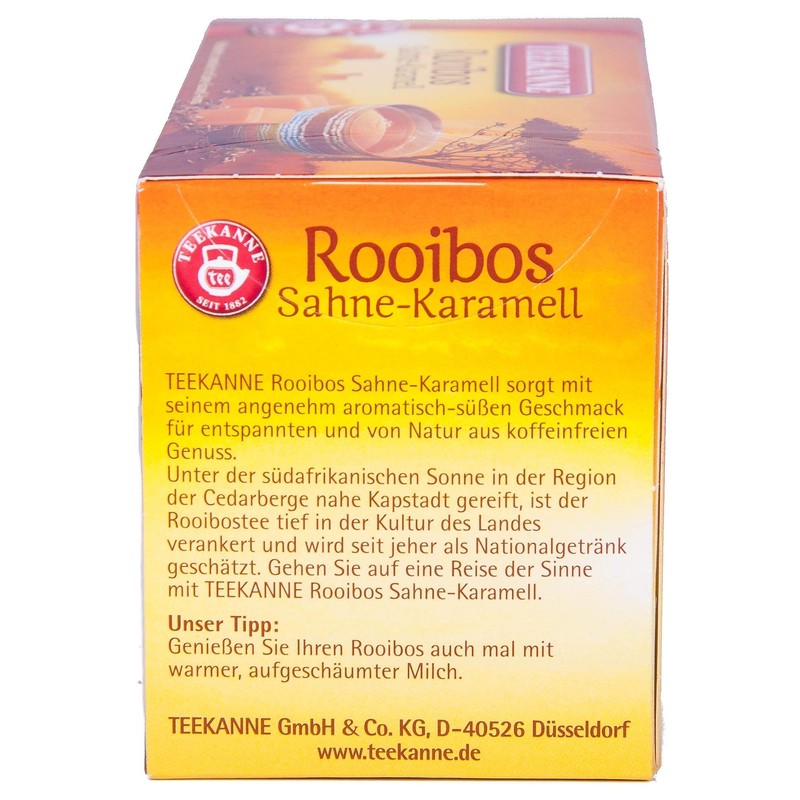 Teekanne Rooibos Cream Caramel 6 Pack (6 x 20 Tea