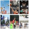 Basketball Net Glow in the Night Basketball Ring Net Basket