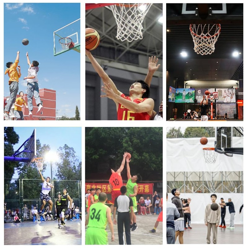 Basketball Net Glow in the Night Basketball Ring Net Basket