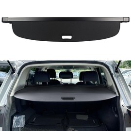 Topraco Cargo Cover for VW Volkswagen Tiguan Accessories 2018-2024 Black Rear Trunk Shade Cargo Cover