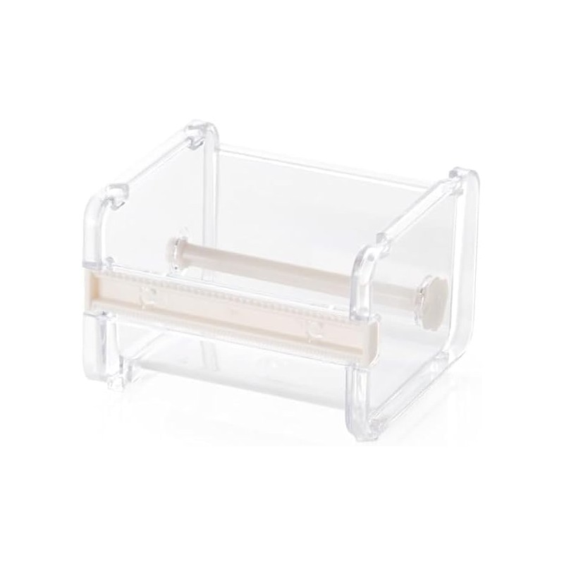 Transparent Visible Washi Packaging Tape Dispenser Cutter Roll Tape Holder
