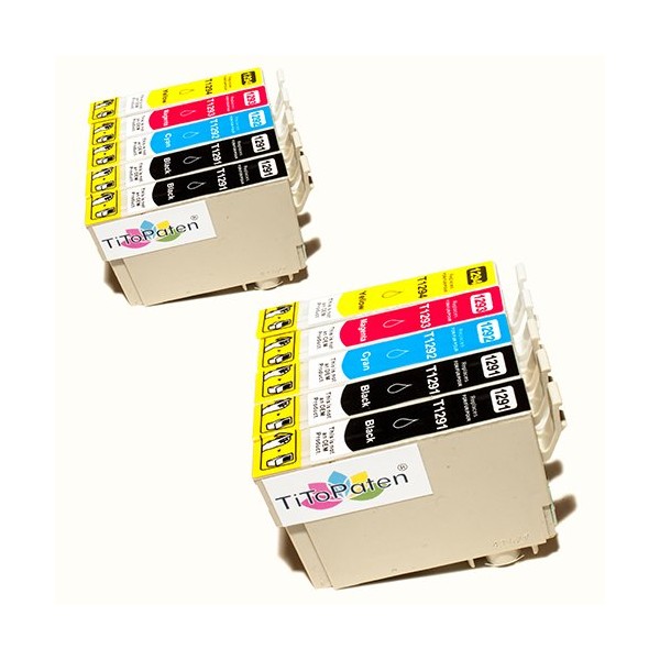 10x Epson Stylus Office BX 635 FWD Plus Compatible XL