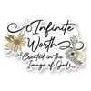 Infinite Worth Pro-Life Sticker
