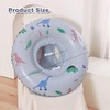NICECONE Baby Swim Ring - Blue Dinosaur Inflatable Pool Float