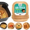 Air Fryer Disposable Paper Liners, 150 Pcs All-Natural, Non-Stick, Oilproof,
