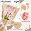 Jutieuo 20 Pcs Mother's Day Flower Bags for Bouquet, 11