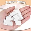 LvYiLinggg 12pcs Miniature Blank Book 1:12 Miniature Blank Book 15.5*21.5*3mm