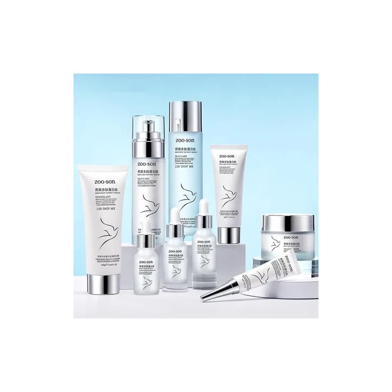 Kit De Cuidado Facial Zooson 9 Pz Skincare. Poros Y