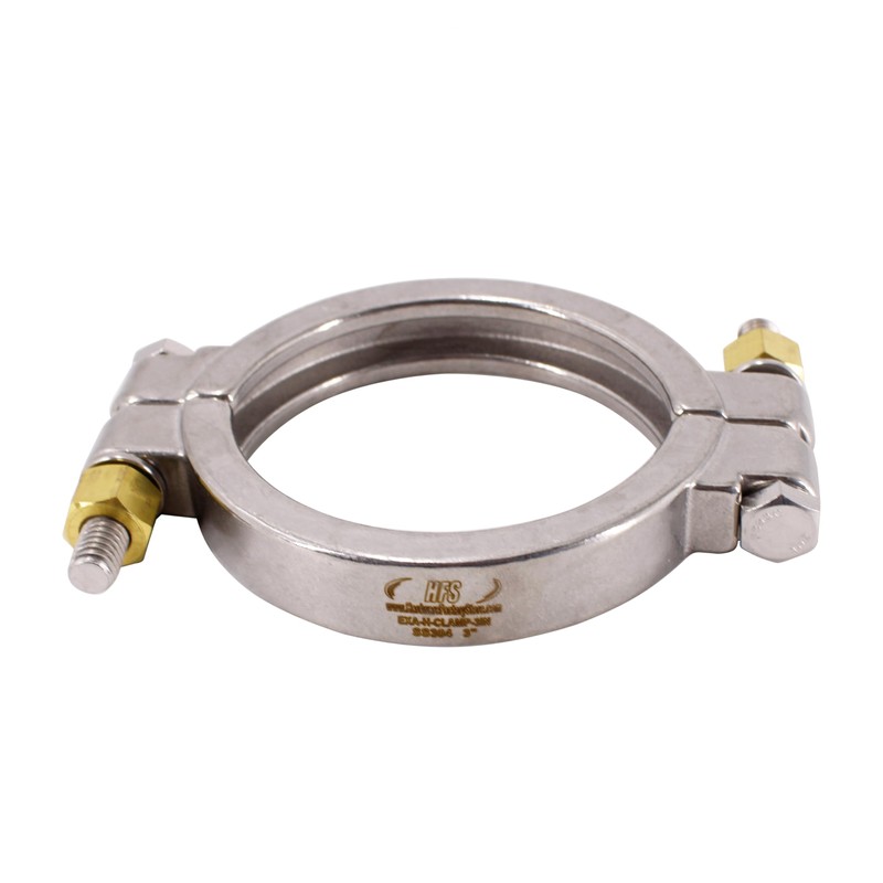 HFS(R) 3" High Pressure Tri Clamp Clover Sanitary Clamp for