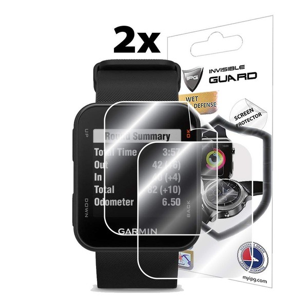 IPG for Garmin Approach S10 Golf Watch Screen Protector (2X)