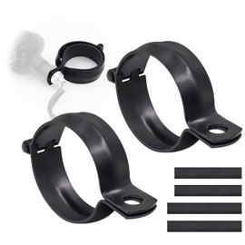 Ygmylandbb Motorcycle Turn Signal Bracket, Metal Motorcycle Modified Turn Signal Light Indicator Mount Bracket Clamp, 1 Pair