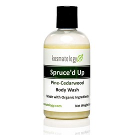 Kosmatology Organic Body Wash - Made Safe Certified - Specification: Kosmatology Spruce'd Up Organic Body Wash, Scent: Scent