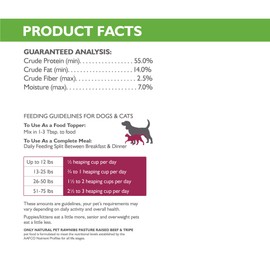 Only Natural Pet RawNibs Freeze Dried Beef 10 oz