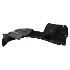TRQ Front Right Inner Fender Liner Black Passenger Side Compatible with 2019-2021 Hyundai Tucson HY1249178