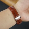 [vinacreations] Crocodile Watch Strap, Quick Release Spring Bars, Men's Replacement