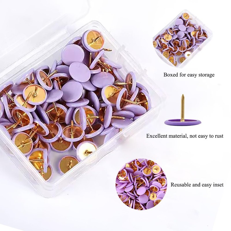 Push Pins for Cork Board 300 Pieces Push Pins for