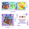 EREBADI Magnetic Puzzles for Kids Ages 3-5, 3 in 1