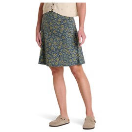 Toad&Co, Womens, Chaka Skirt, True Navy Retro Print, Small