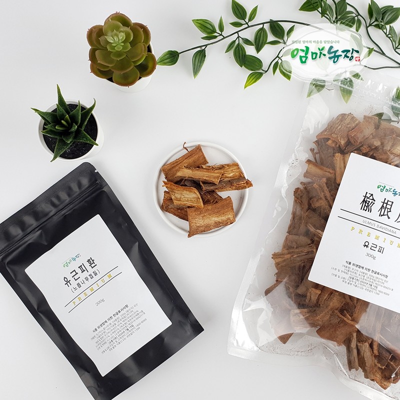 Yugeunpi Elm Bark Tea 300g Domestic / 유근피 느릅나무 껍질
