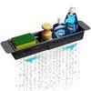 NiHome Extendable Over Sink Kitchen Organizer, Telescopic Sink Storage Rack