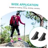 SUPVOX 30pcs Non-Slip Trekking Poles Tips Replacement Walking Poles Crutch
